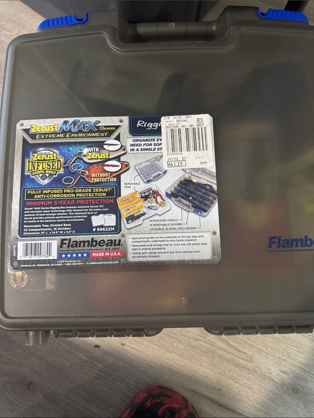 Flambeau Max Tackle Box -And all Lures